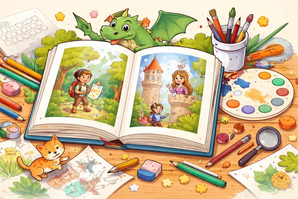 Creative adventures in an artist's world